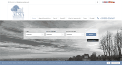 Desktop Screenshot of almaresidence.it